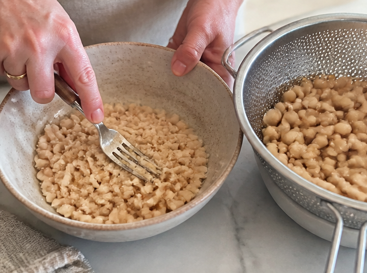 Air Fryer Ranch Smashed White Beans