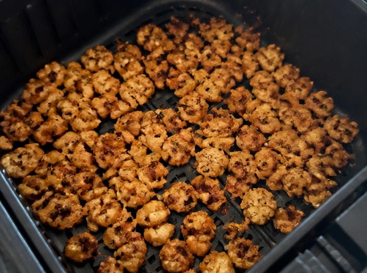 Air Fryer Ranch Smashed White Beans