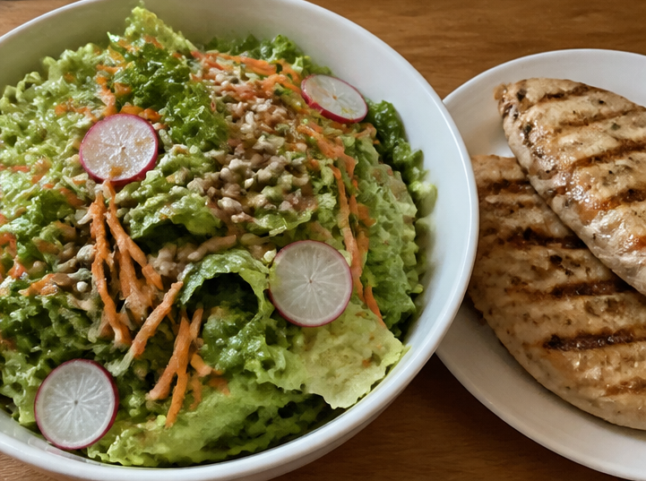Easy Simple Green Salad for Weeknight Dinners
