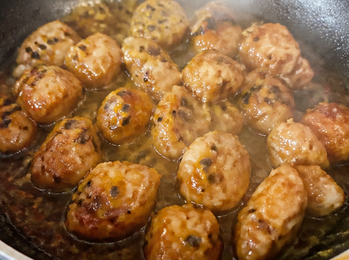 Passionfruit Sticky Chicken Rice Cups