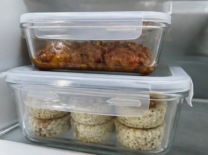 Passionfruit Sticky Chicken Rice Cups