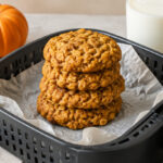 Easy 20 Minute Air Fryer Pumpkin Oatmeal Cookies