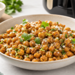Air Fryer Elote Ranch Chickpeas