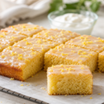 Lemon Olive Oil Yogurt Snack Cake